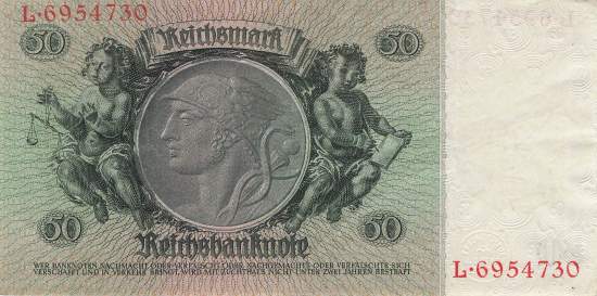 50 Mark 1933 ro.175a M/L
